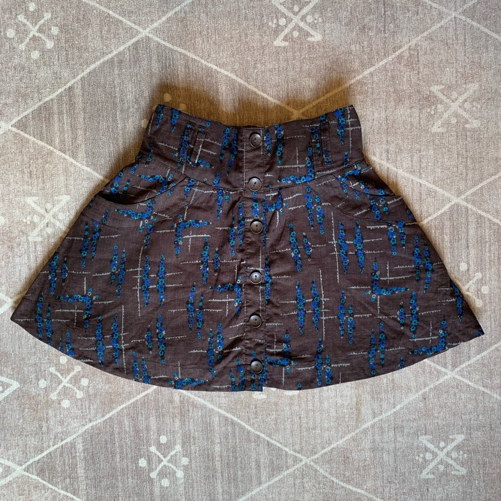 Free People Brown Skirt (with pockets)